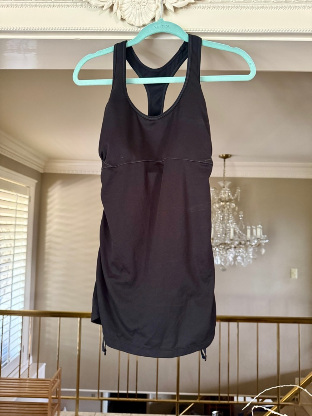 New Balance Black Racerback Sports Tank